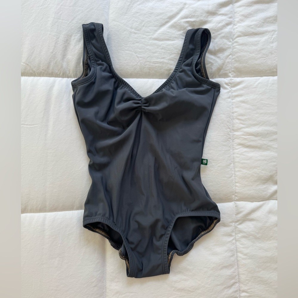 Lucky Leo Gray Leotard